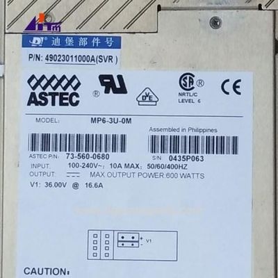 ATM-machineonderdelen Diebold BCRM stroomvoorziening 600W 49023011000A