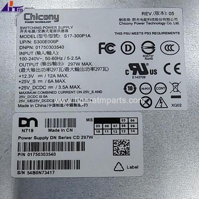 Automatische automatenonderdelen Wincor Nixdorf DN100/150 Stroomvoorziening 297W 1750303540