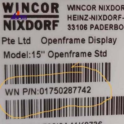 Geldautomaten onderdelen Wincor Nixdorf 15 inch Openframe Std Display LCD 1750287742