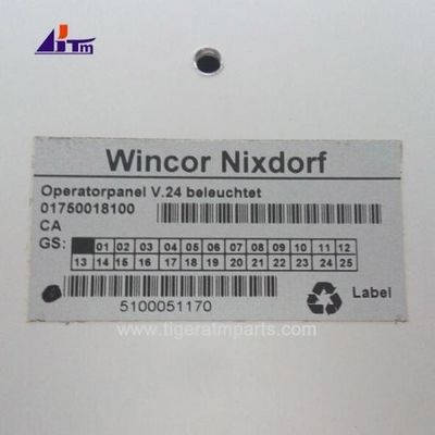ATM-machineonderdelen Wincor Nixdorf V.24 USB-operatorpaneel met achtergrondverlichting 1750109074 1750018100