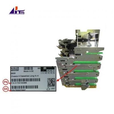 ATM-onderdelen Wincor Nixdorf Cineo Chassis 4 cassettes Lang 4+4 1750160389