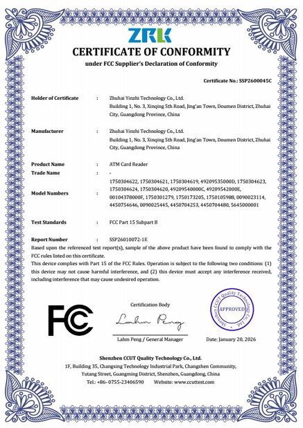 China Tiger Spare Parts Co., Ltd certificaten